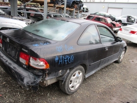 1998 HONDA CIVIC EX 2DR BLACK 1.6L VTEC AT Z17519